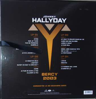 4LP/Box Set Johnny Hallyday: Bercy 2003 CLR | LTD | NUM