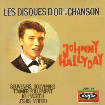 SP Johnny Hallyday: Les Disques D'Or De La Chanson CLR