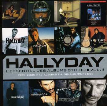 13CD/Box Set Johnny Hallyday: L'essentiel Des Albums Studio Vol. II (1981 - 2005)