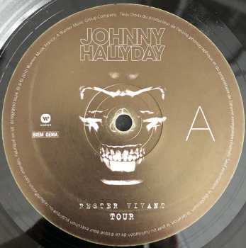 3LP Johnny Hallyday: Rester Vivant Tour DLX | LTD