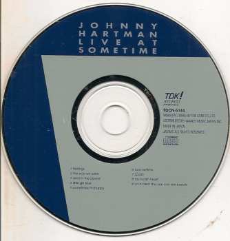 CD Johnny Hartman: Live At Sometime 