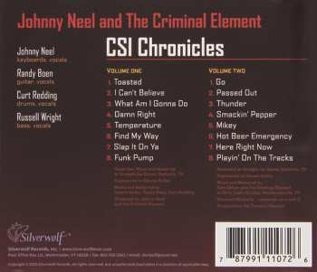 2CD/DVD Johnny Neel And The Criminal Element: CSI Chronicles