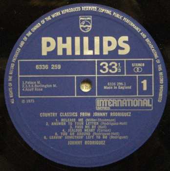 LP Johnny Rodriguez: Country Classics