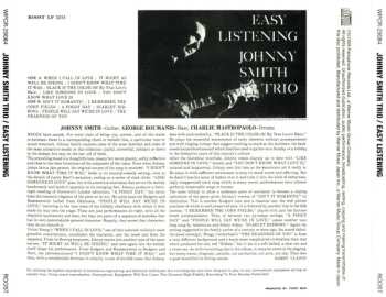 CD Johnny Smith Trio: Easy Listening LTD