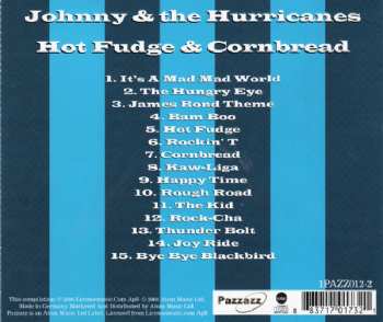CD Johnny And The Hurricanes: Hot Fudge & Cornbread