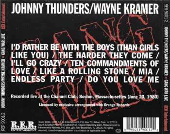 CD Johnny Thunders: Live At The Channel Club (A Rock & Roll Document)
