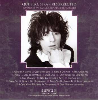 3CD/Box Set Johnny Thunders: Que Sera, Sera (Resurrected) DLX