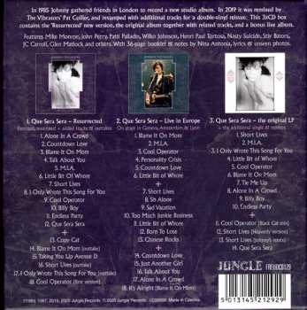 3CD/Box Set Johnny Thunders: Que Sera, Sera (Resurrected) DLX