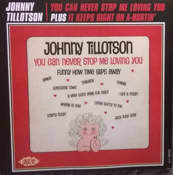 CD Johnny Tillotson: It Keeps Right on A-Hurtin' / You Can Never Stop Me Loving You