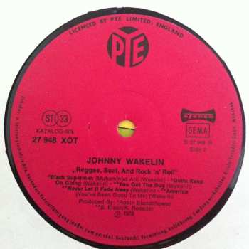LP Johnny Wakelin: Reggae Soul & Rock 'n' Roll