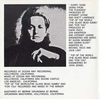 CD Jon Anderson: In The City Of Angels