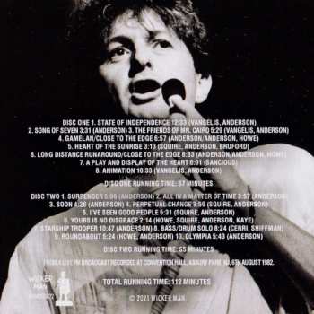 2CD Jon Anderson: Independent Stateside