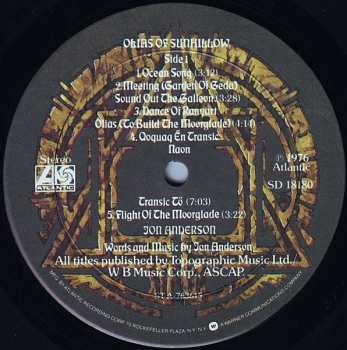 LP Jon Anderson: Olias Of Sunhillow