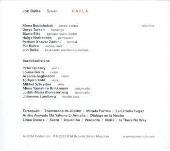 CD Jon Balke: Hafla