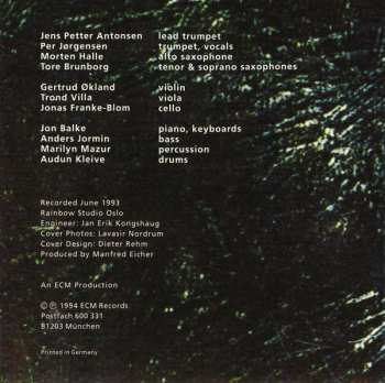 CD Jon Balke: Further