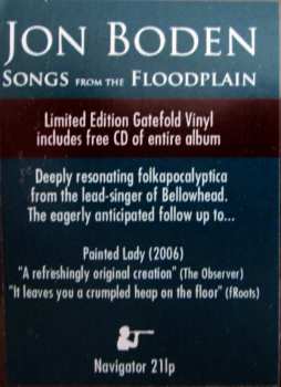 LP/CD Jon Boden: Songs From The Floodplain LTD