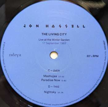 2LP Jon Hassell: The Living City