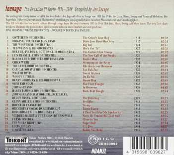 CD Jon Savage: Teenage (The Creation Of Youth 1911–1946)