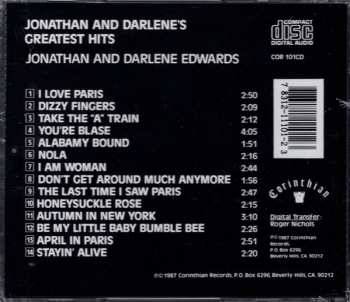 CD Jonathan And Darlene Edwards: Jonathan And Darlene's Greatest Hits
