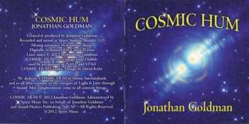 CD Jonathan Goldman: Cosmic Hum