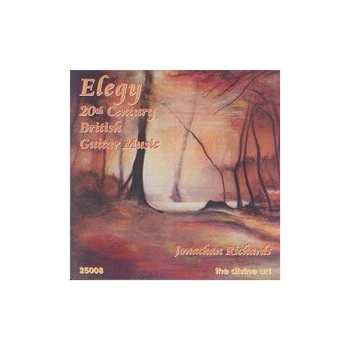 CD Jonathan Richards: Elegy – 20th Century British Guitar Music