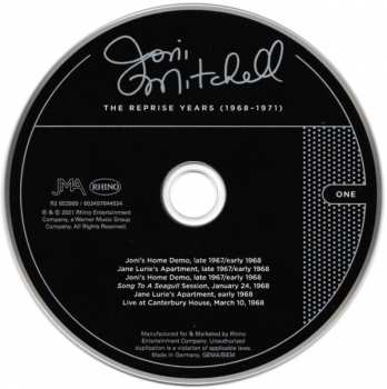 5CD/Box Set Joni Mitchell: Archives – Volume 2 (The Reprise Years (1968-1971))
