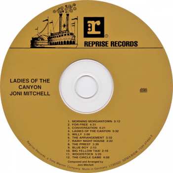 CD Joni Mitchell: Ladies Of The Canyon