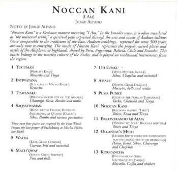 CD Jorge Alfano: Noccan Kani