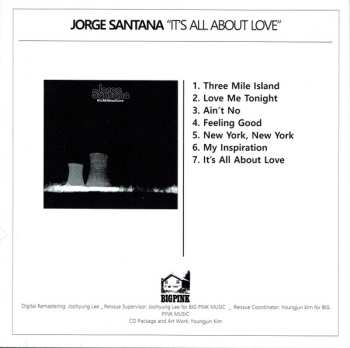 CD Jorge Santana: It's All About Love  LTD