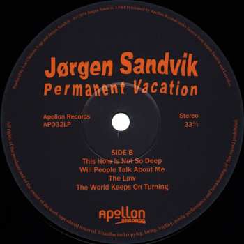 LP Jørgen Sandvik: Permanent Vacation