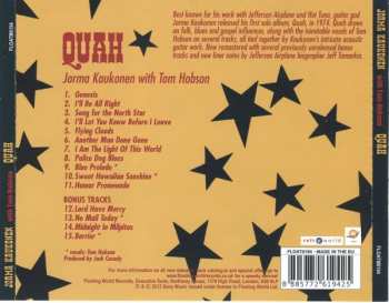 CD Jorma Kaukonen: Quah