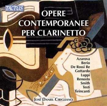 CD Josè Daniel Cirigliano: Opere Contemporanee Per Clarinetto