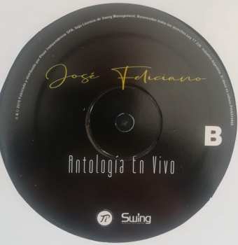 LP José Feliciano: Antologia En Vivo