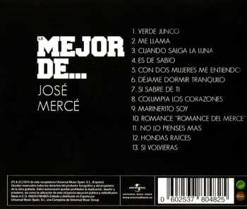 CD José Mercé: Lo Mejor De... José Mercé