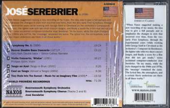CD Jose Serebrier: Symphony No. 1 • Double Bass Concerto • Violin Concerto