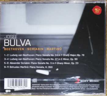 CD Bohuslav Martinů: Beethoven Scriabin Martinů