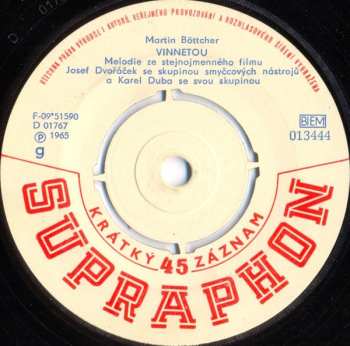 SP Karel Duba Orchestra: Vinnetou / Poklad Na Stříbrném Jezeře