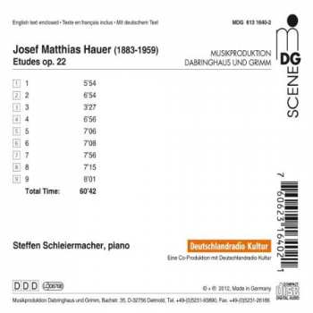 CD Steffen Schleiermacher: Etudes Op. 22