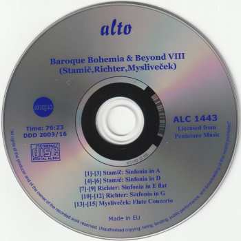 CD English Chamber Orchestra: Baroque Bohemia & Beyond VIII