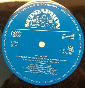 2LP Leoš Janáček: Leoš Janáček (2xLP)