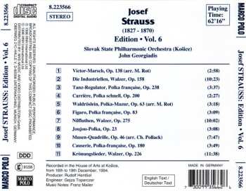 CD Josef Strauß: Josef Strauss:  Edition • Vol. 6