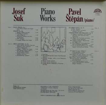 2LP/Box Set Josef Suk: Piano Works