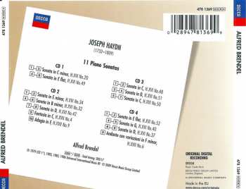 4CD Joseph Haydn: 11 Piano Sonatas / Fantasia · Andante · Adagio