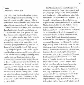 CD Joseph Haydn: Cello Concertos