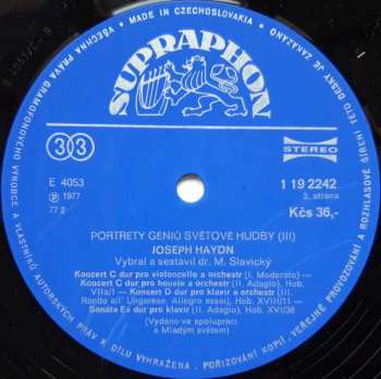2LP/Box Set Joseph Haydn: Géniové Světové Hudby III. (2xLP + BOX)