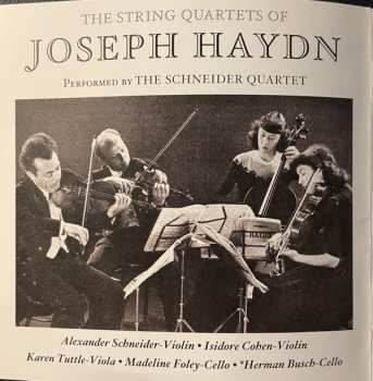 15CD/Box Set Joseph Haydn: The String Quartets. The Haydn Society Recordings