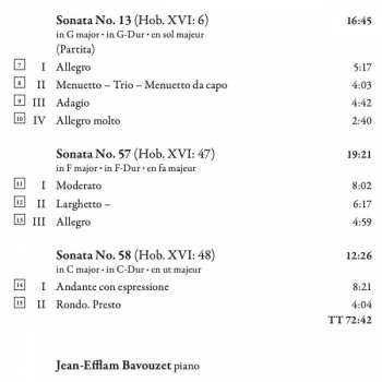 CD Joseph Haydn: Piano Sonatas, Vol. 7
