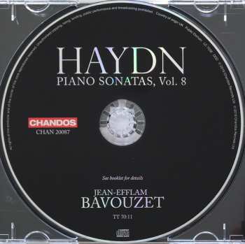 CD Joseph Haydn: Piano Sonatas, Vol. 8