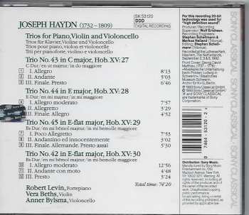 CD Joseph Haydn: The Last 4 Piano Trios