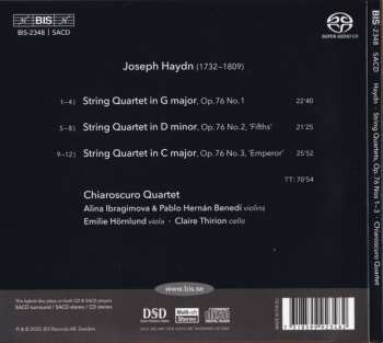 SACD Joseph Haydn: String Quartets Op. 76 | 1 – 3